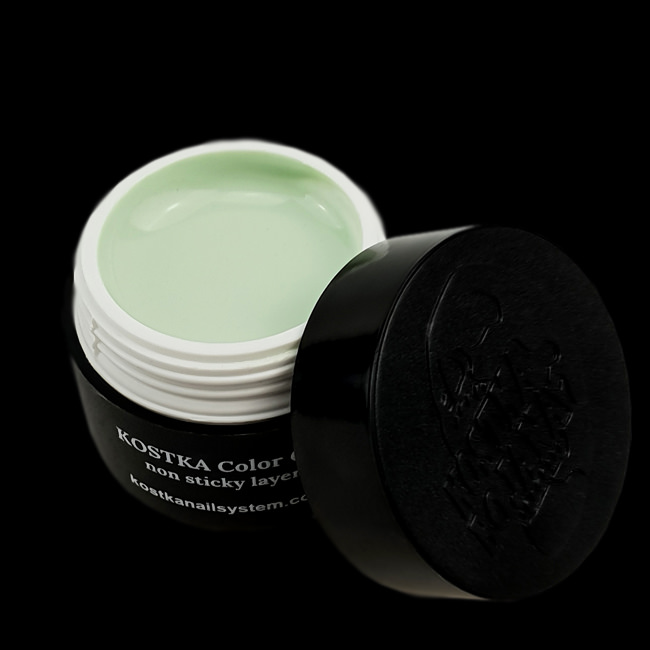 Kostka color gel no sticky layer pastel green Kostka color gel no sticky layer pastel green