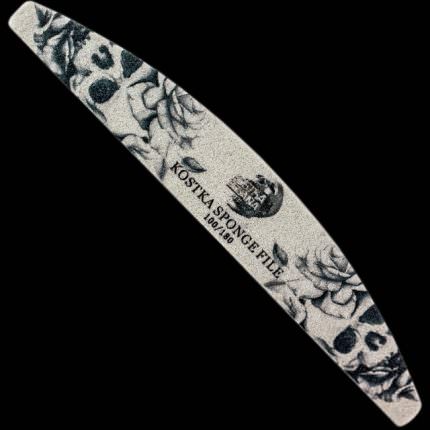Kostka halfmoon sponge file S100 180