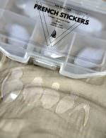 French silikonové nálepky pro Dual Tips | 5 designů (60 ks) - Obrázek 3