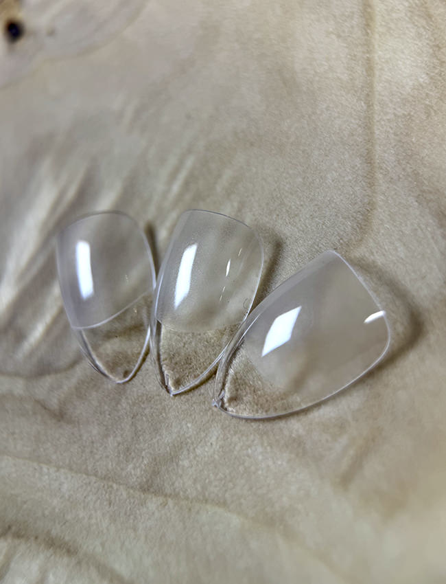 Kostka Gel Tips – Oval Short – Half Matt Kostka Gel Tips – Oval Short – Half Matt - Obrázek 1